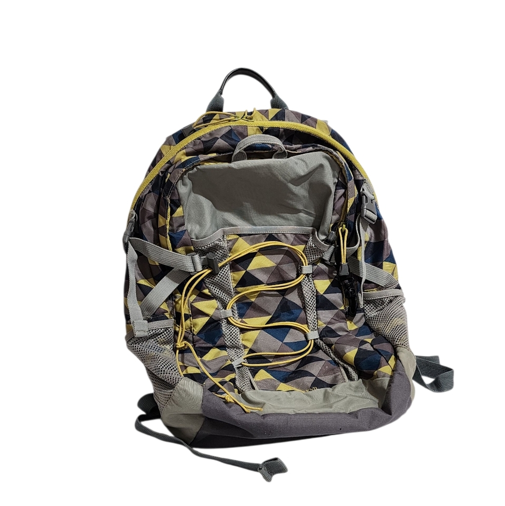 Lands End Kids Or Adults Geometric Patterned Backpack - Durable And Waterproof